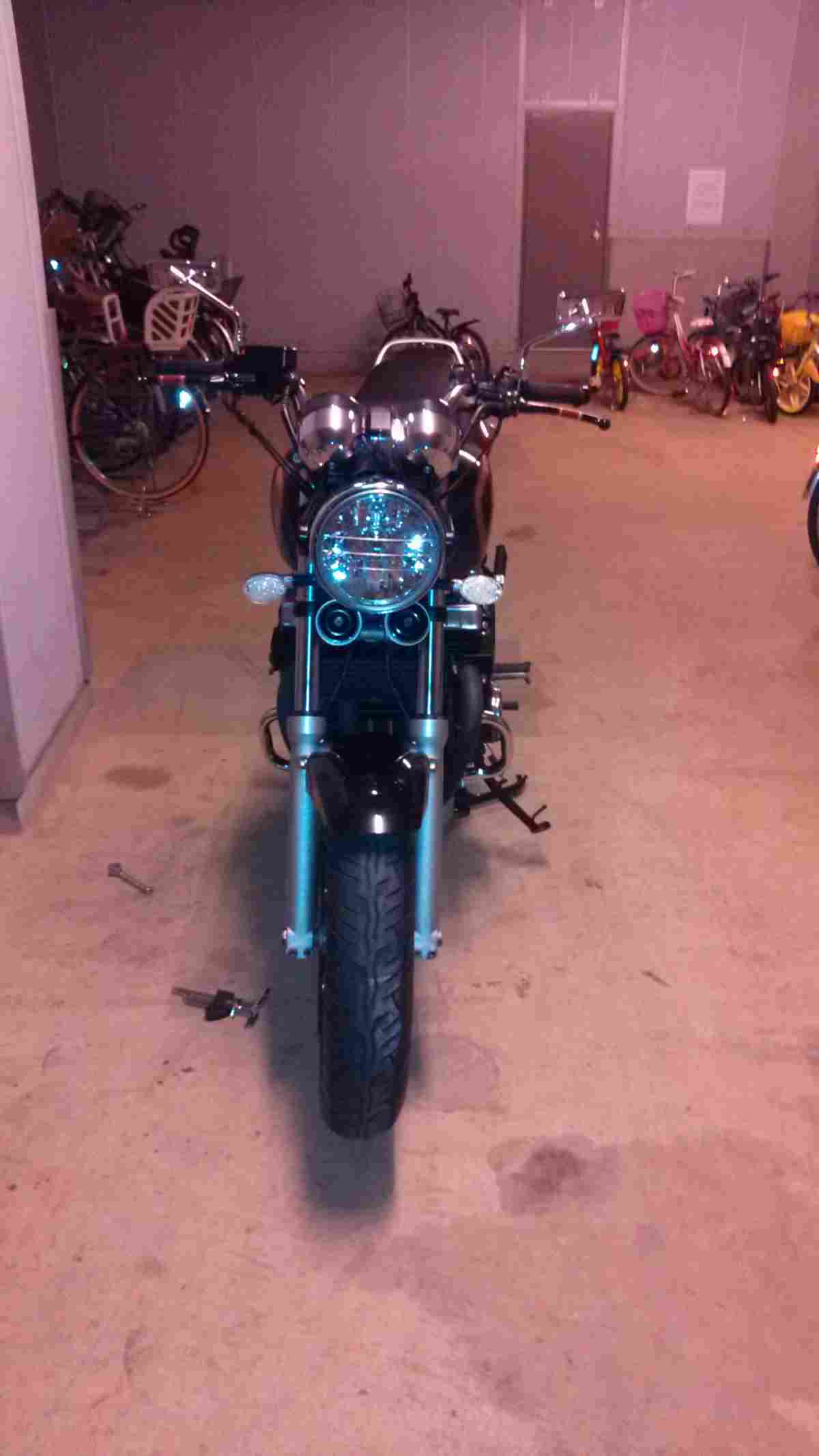 CB750の全体チェック